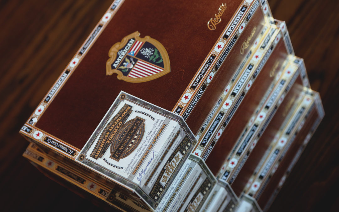 The American Cigar Stacked boxes 8x10