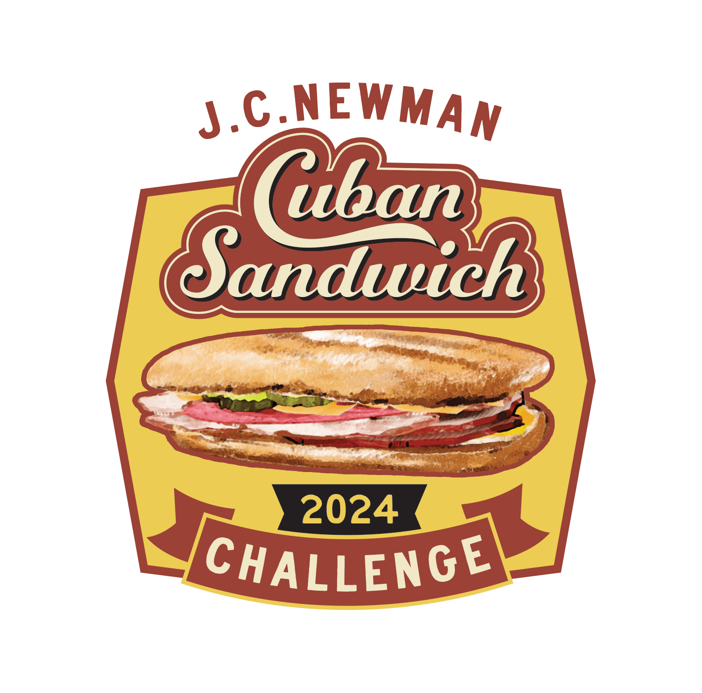 J.C. Newman Cuban Sandwich Challenge 2024 Full Logo